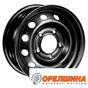 Magnetto  (15006 AM)  6x15  5x139,7  ЕТ40  98,5  Black Chevrolet Niva